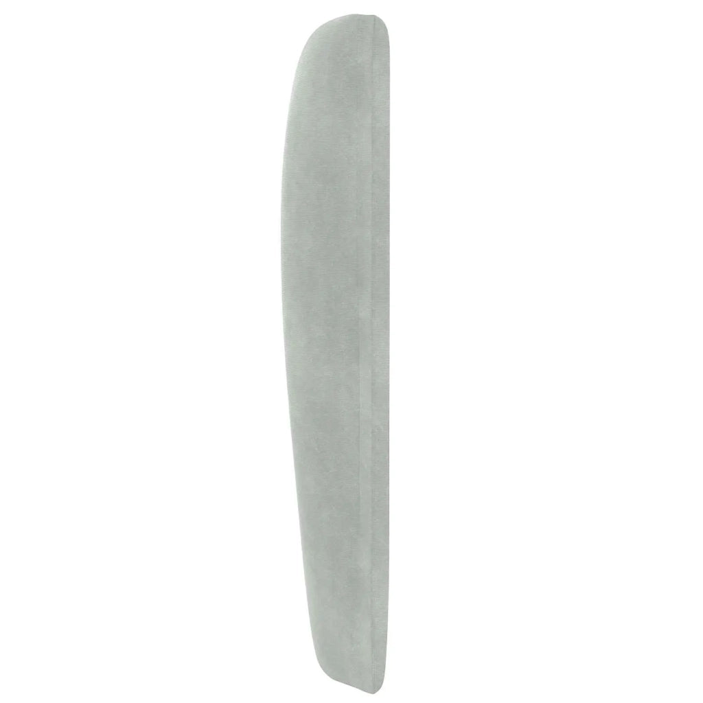 Orecchia della Testata Grigio chiaro 80 x 23 x 6 cm Velluto CFW2995052