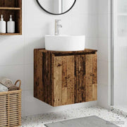 Mobile Lavabo da Parete Legno antico 49,5 x 44,5 x 65 cm 890440