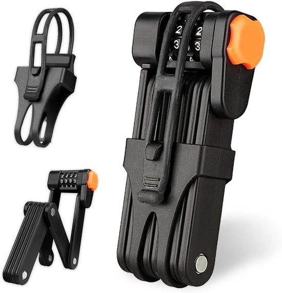 Vouwslot per biciclette elettriche e fatbike - Slot per bicicletta - Adatto a ogni tipo di bicicletta - Con supporto per bicicletta