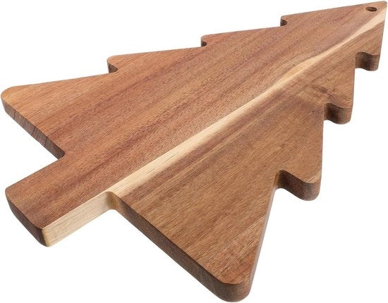 Snodo per alberi di Natale in legno per crostini e formaggi - Tema di Natale