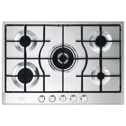 De’Longhi SLF575LX piano cottura Acciaio inox Da incasso 75 cm Gas 5 Fornello(i)
