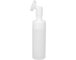 Pulitore facciale con testa di spazzola in silicone - Flacone schiumante - Funzione di pulizia profonda - Progetto impermeabile all'acqua - Grande apertura di riempimento - Testa di pompa antileak - Flacone per pulizia