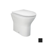 Vaso filo muro feeling rimless nero opaco