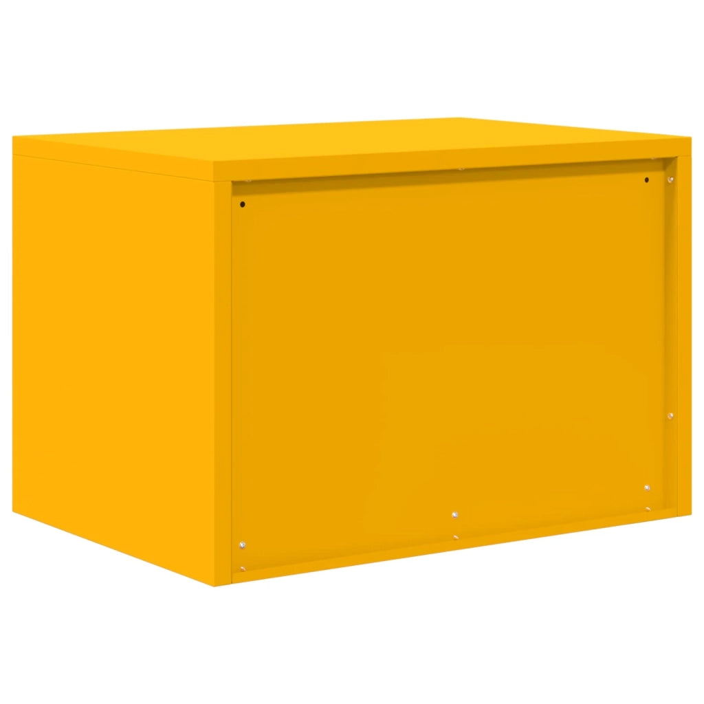 Armadio Giallo senape 60 x 40 x 40 cm Acciaio 891715
