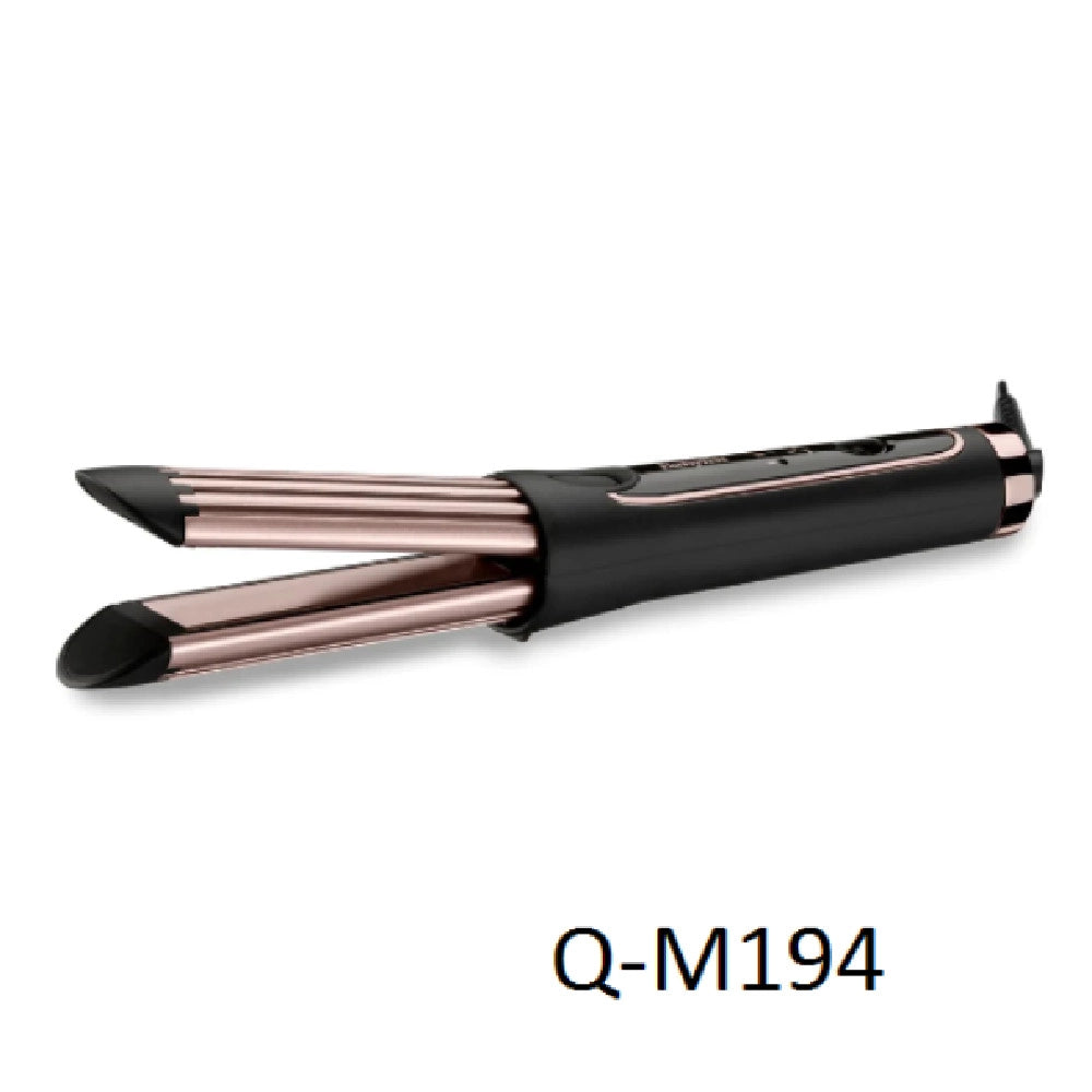 Trade Shop - Piastra Capelli Arricciacapelli In Ceramica 2in1 Q-m194 Tecnologia Ad Aria Fredda -