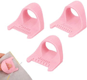 Set di punzoni per aghi 3 pezzi - Rosa - 2/3/4 mm - PLA - 3,5 x 4 x 2,5 cm - Saldatura/Filatura - Guida per la saldatura