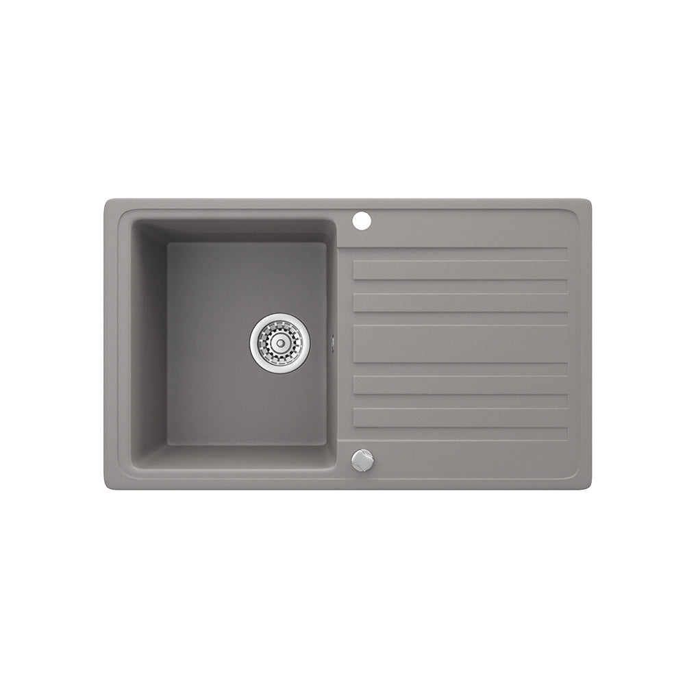 Bergström Lavello Calcestruzzo 76.5 x 46 cm con asciugatura