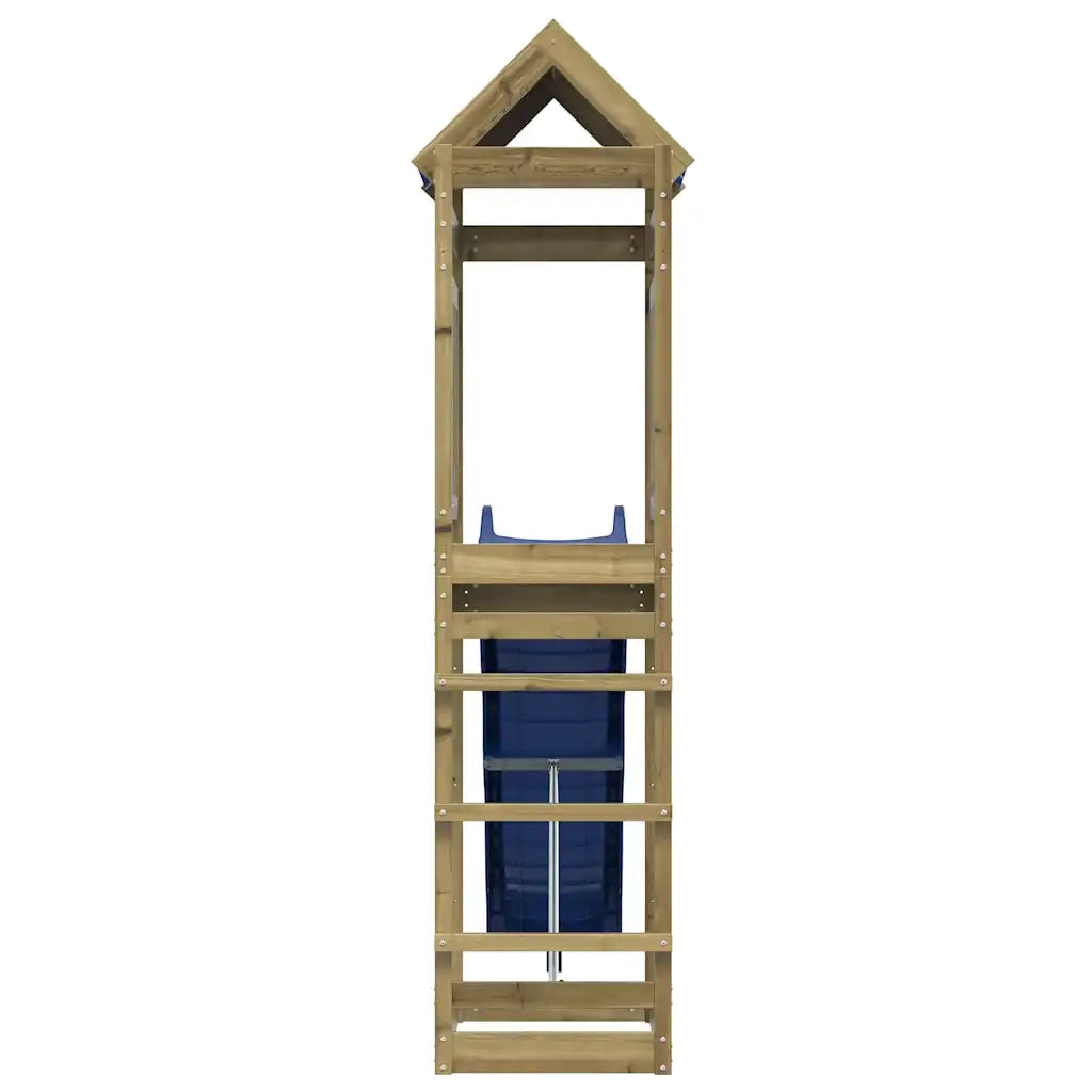 Set da Gioco da Esterno in Legno di Pino Impregnato