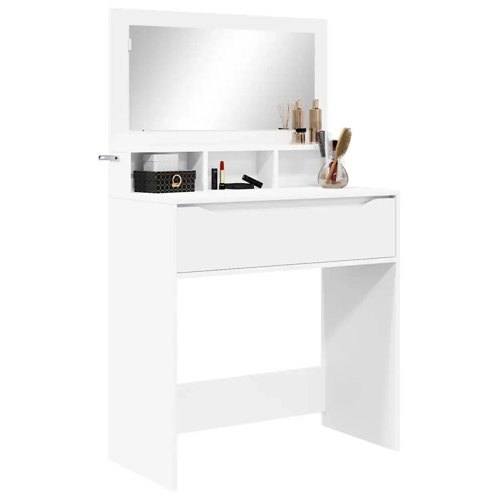 Tavoli da Trucco per Camera da Letto Bianco 80 x 39,6 x 135 cm