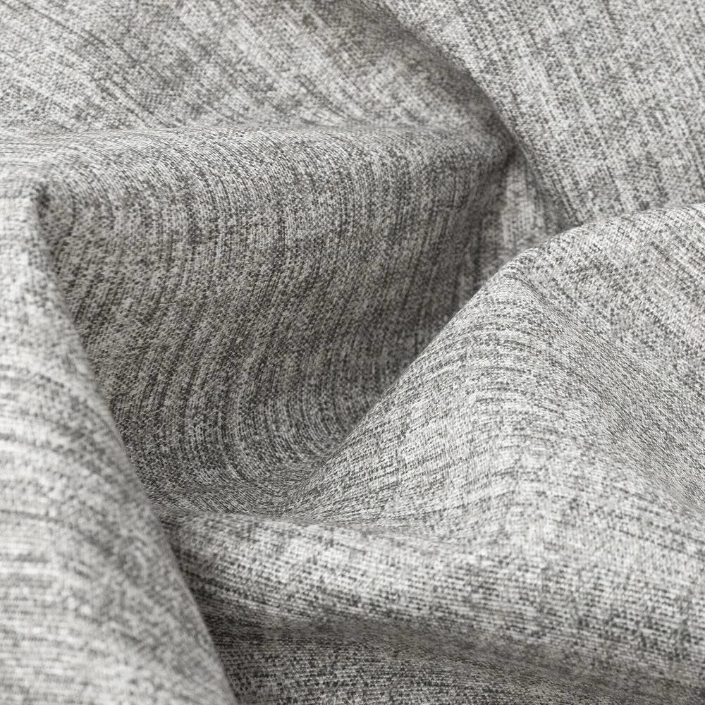 Telo Arredo Cotone 170x280 cm Tessuto Copritutto Granfoulard Copridivano Copriletto Striato Grigio