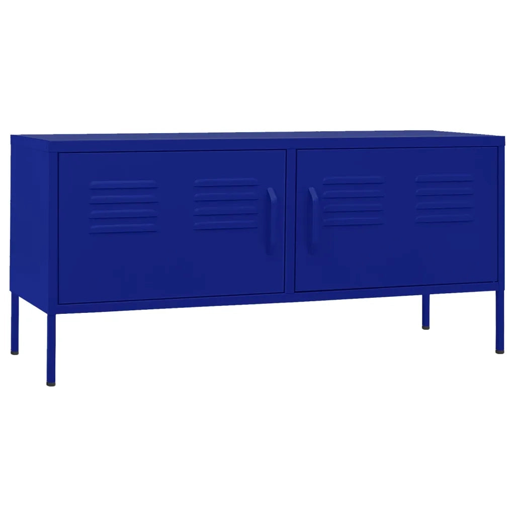 Mobile TV Blu Marino 105x35x50 cm in Acciaio cod mxl 12609