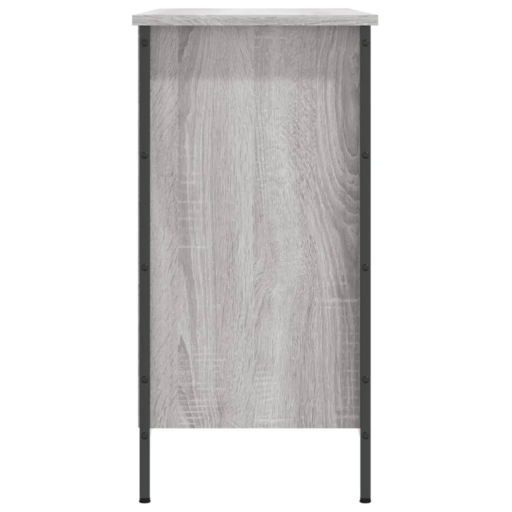 Scarpiera Grigio Sonoma 100x35x70 cm in Legno Multistrato 831846