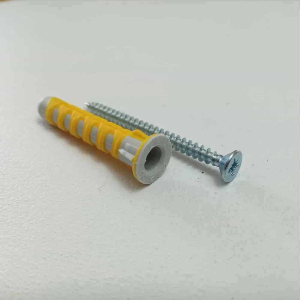 Nobex ecm2 da 8mm con vite - 80pz tassello bimateriale universale