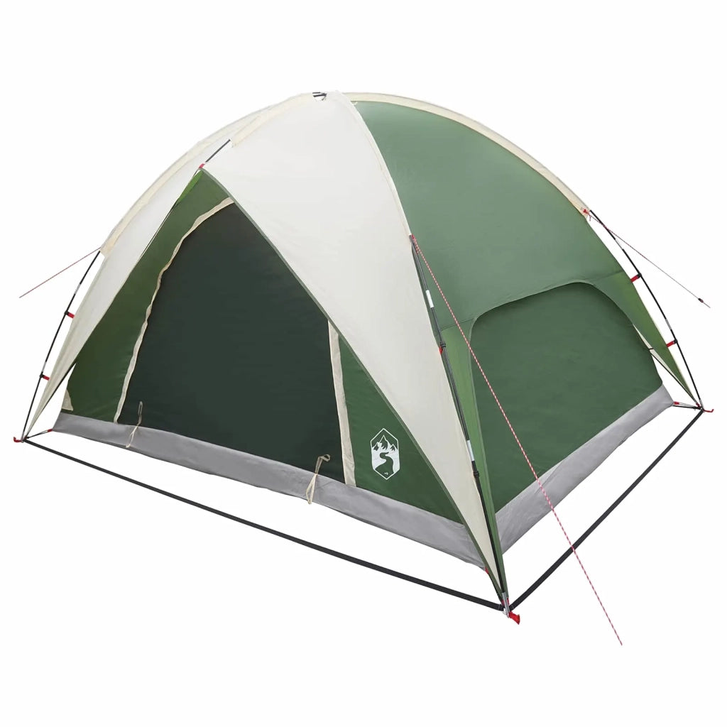 Tenda da campeggio con telo antipioggia impermeabile Verde 42028525