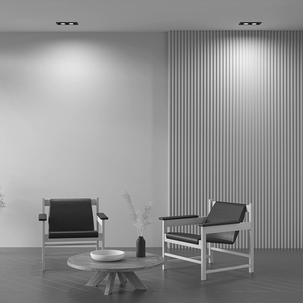 Faretto incasso soffitto Maytoni Metal Modern nero 2xGU10