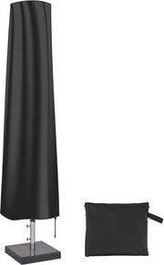 Copertura impermeabile e UV-resistente per ombrellone - 190 x 30 x 50 cm, nero