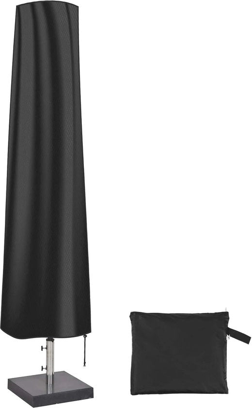 Copertura impermeabile e UV-resistente per ombrellone - 190 x 30 x 50 cm, nero