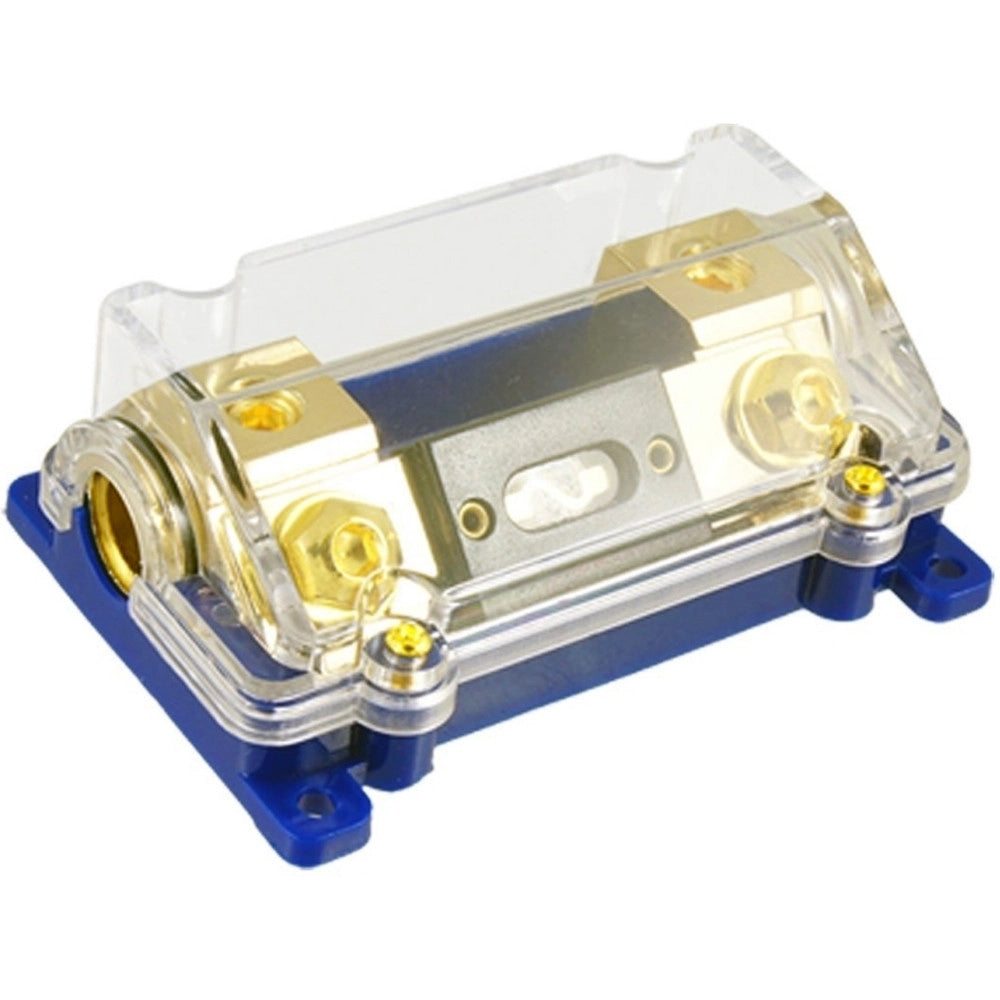 Trade Shop - Amplificatore Audio Per Auto 200a Fusibile Anl Supporto In Linea -