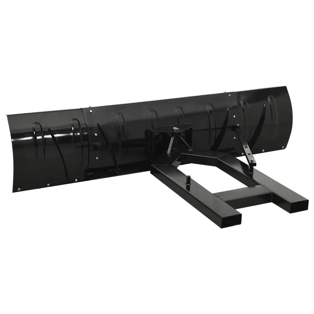 Spazzaneve per Muletto 200x48 cm Nero 153131