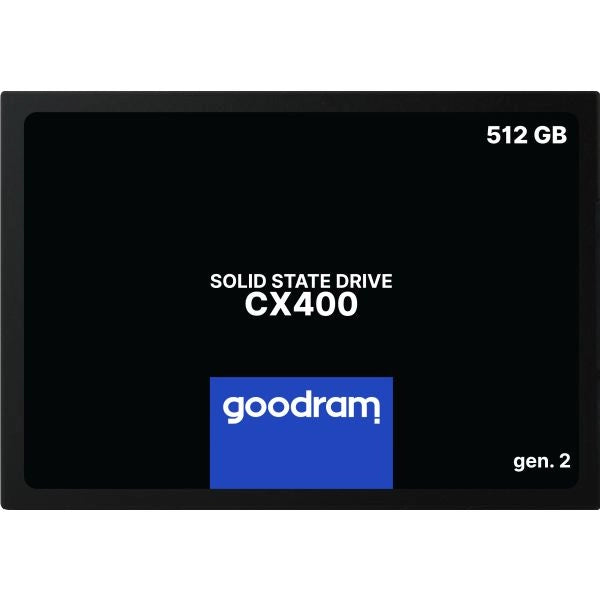 Goodram cx400 gen.2 512 gb 2.5" serial ata iii 3d tlc nand - SSDPR-CX400-512