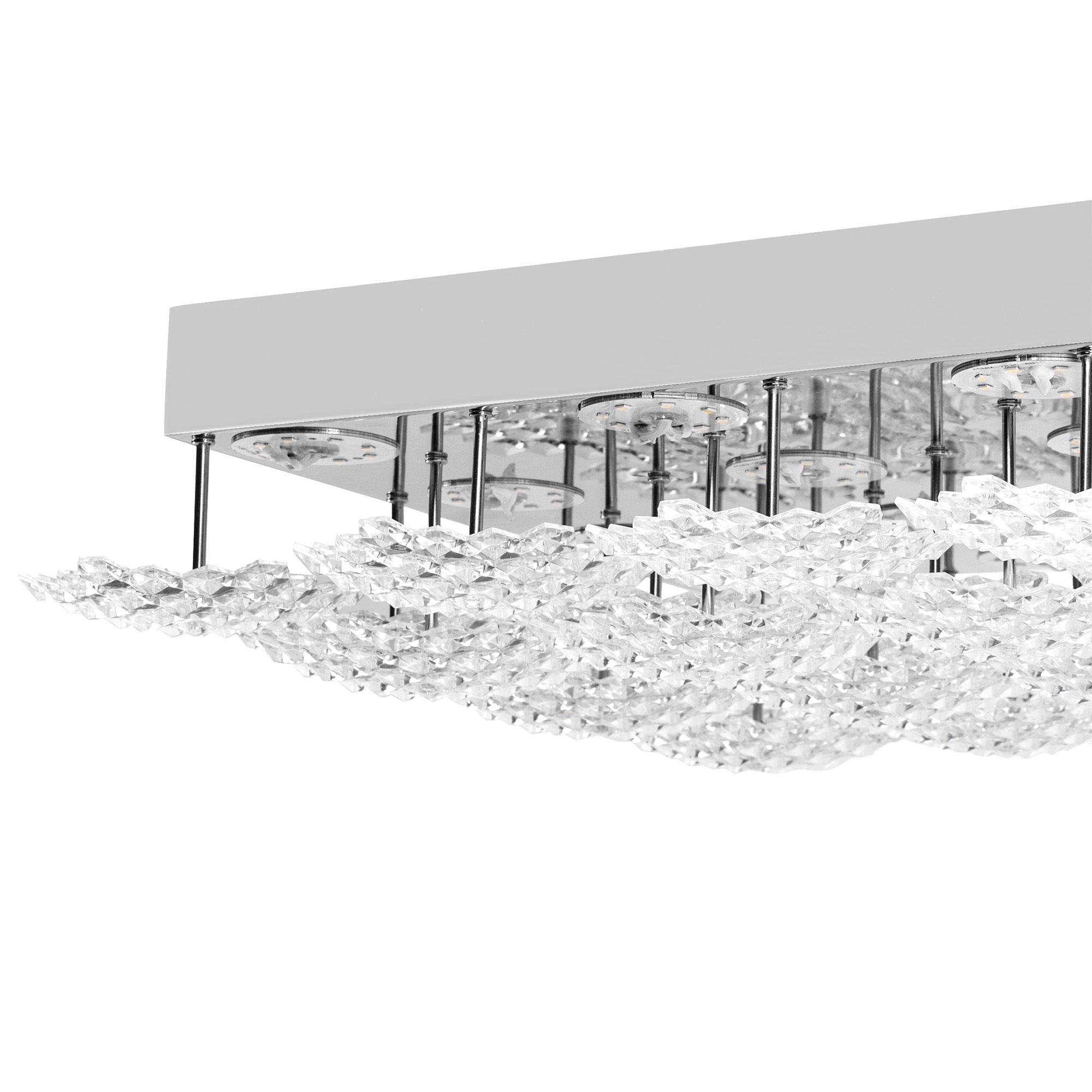 Lampada Da Soffitto Led Ms015-c Chrome