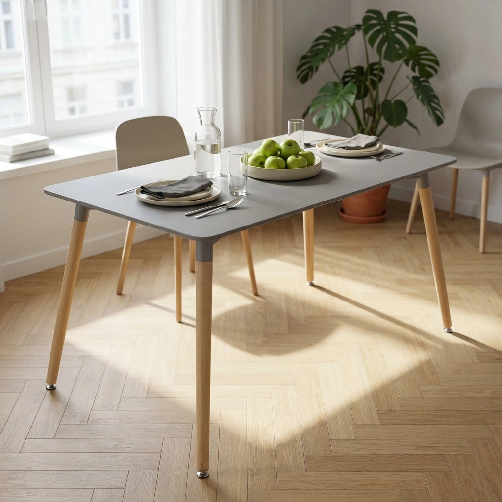 Tavolo da Pranzo in Plastica cm 140x80x75 - LYON