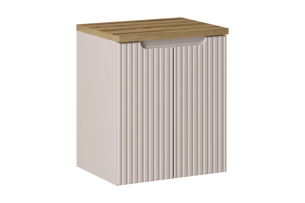 Set mobili bagno 50 cm con piano Nova Cashmere 50 x 1401 x 40 cm