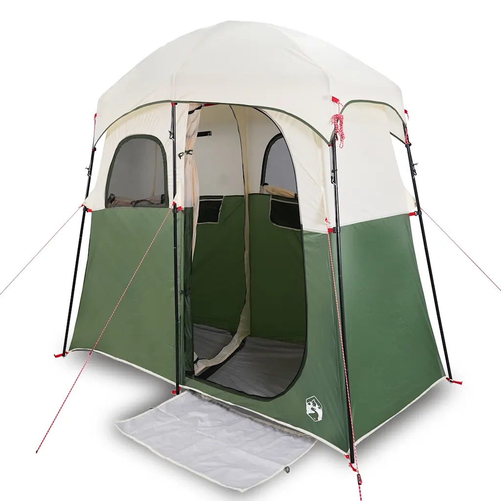 Tenda da Doccia per 2 Persone Verde Impermeabile