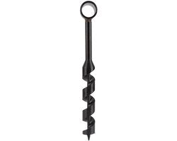 Manuale Manico di Martello in Acciaio di Carbonio - Viti Autoalimentanti - Nero - Accessorio di Caccia Alpina e Campeggio - Adatto per Bushcraft e Campeggio - 25-23...