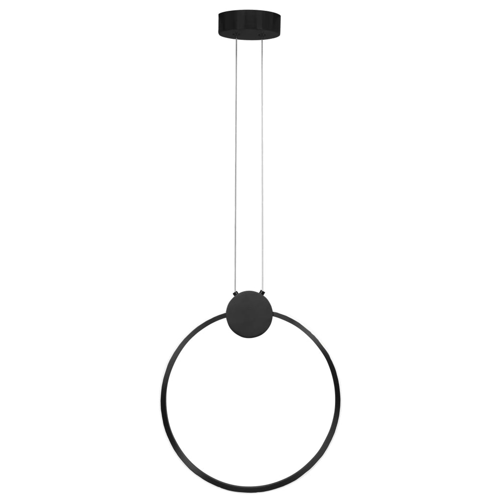 Lampada Da Soffitto Led App1392-cp Black 30cm