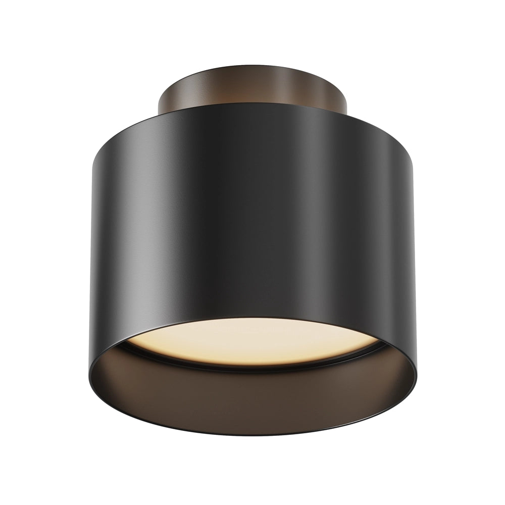 Plafoniera LED Maytoni Planet nera 12W 3000K 10cm