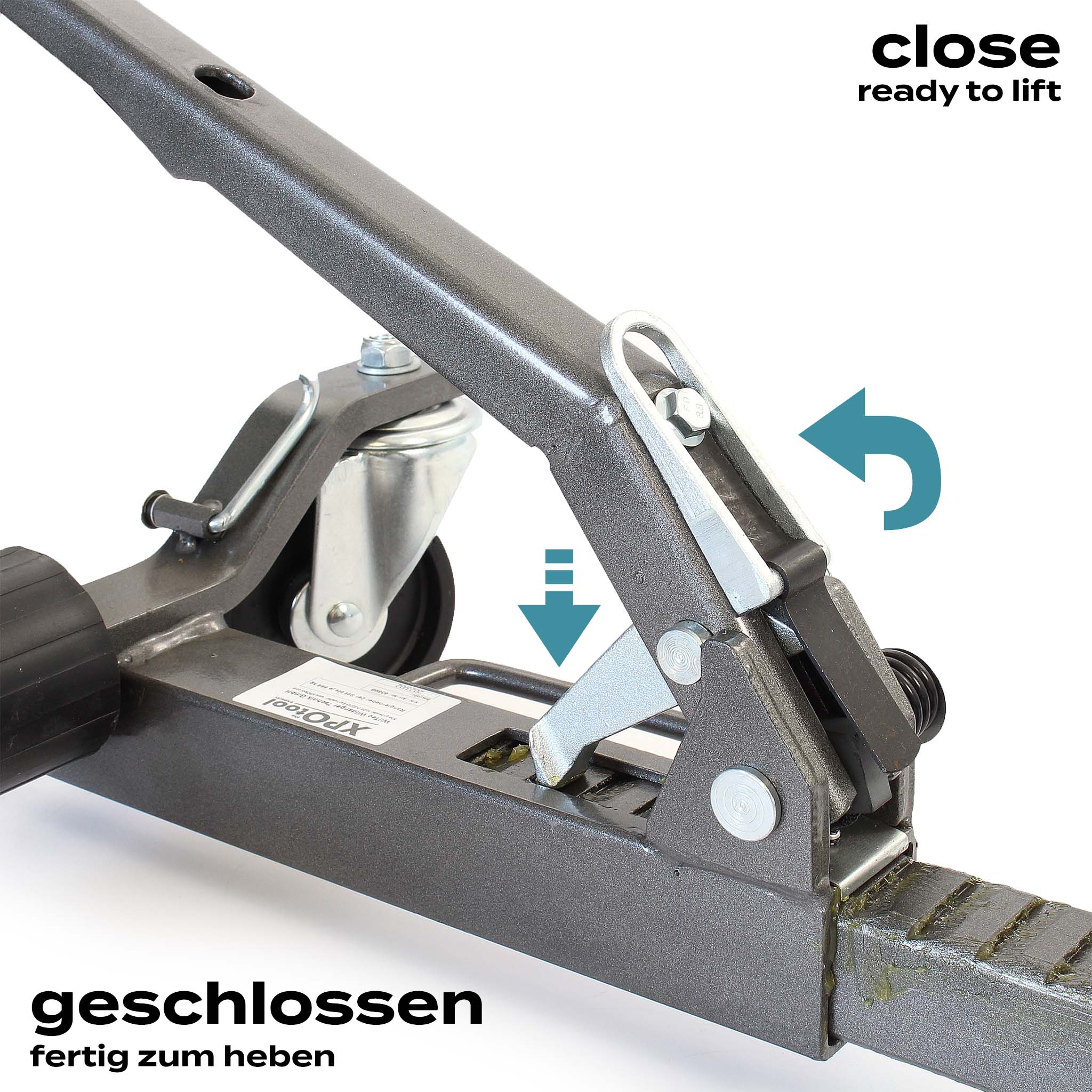 Martinetti per manovra auto con ruote Set da 2 Max 566 kg l’uno Per pneumatici larghi 30cm