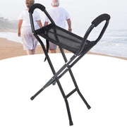 Sedia da Campeggio Leggera - Sedia Pieghevole da Viaggio - Sedia da Cucina Portatile - Sedia da Campeggio - Sedile in Rattan - Carico Sedile 113kg - Sedia Pieghevole
