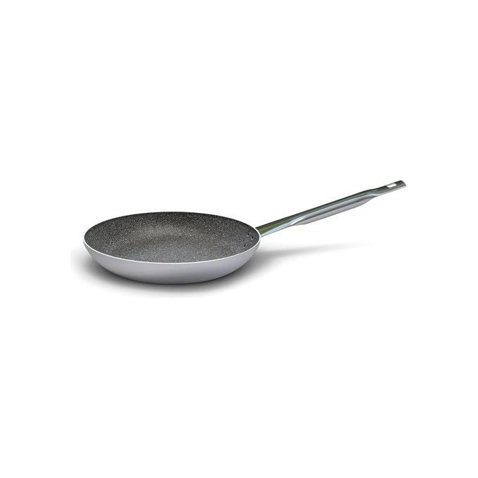 Ballarini 8003150517680 Serie 6900 Padella Svasata Bassa 24 cm Alluminio Antiaderente Karestone Induzione colore Nero