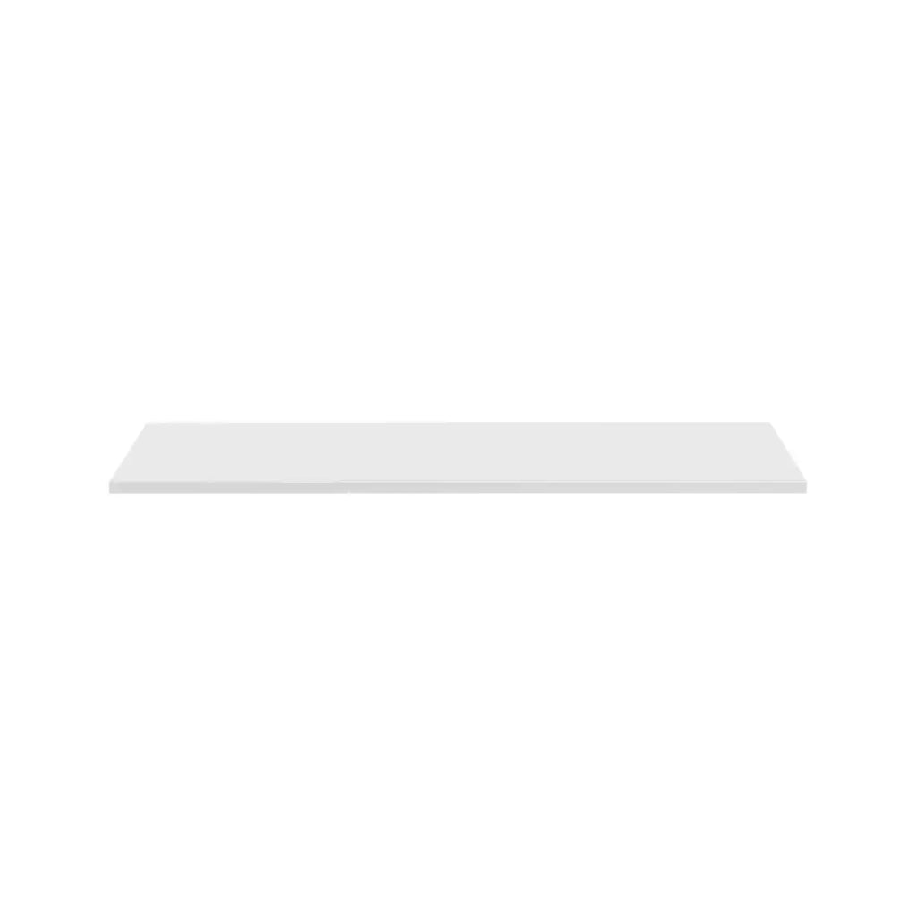 Piano lavabo ICON 180 cm – Finitura bianco alpino opaco – Accessorio mobile sottolavabo design
