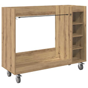 Armadio per Golf con ruota Rovere artigianale 120 x 45 x 98 cm CFW4521696