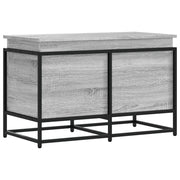 Contenitore con Coperchio Grigio Sonoma 80x40x51,5cm Truciolato CFW1630595
