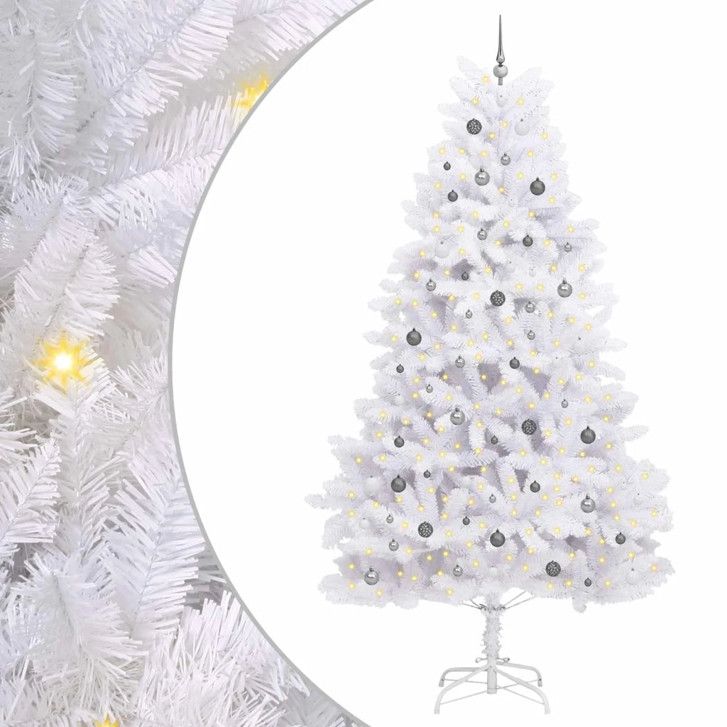 Albero di Natale artificiale Bianco 138 x 138 x 300 cm