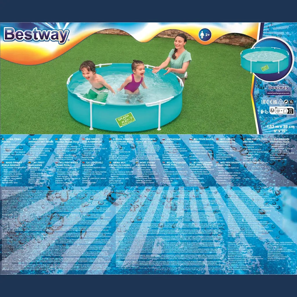 Bestway Piscina My First Frame Pool 152 cm 92068