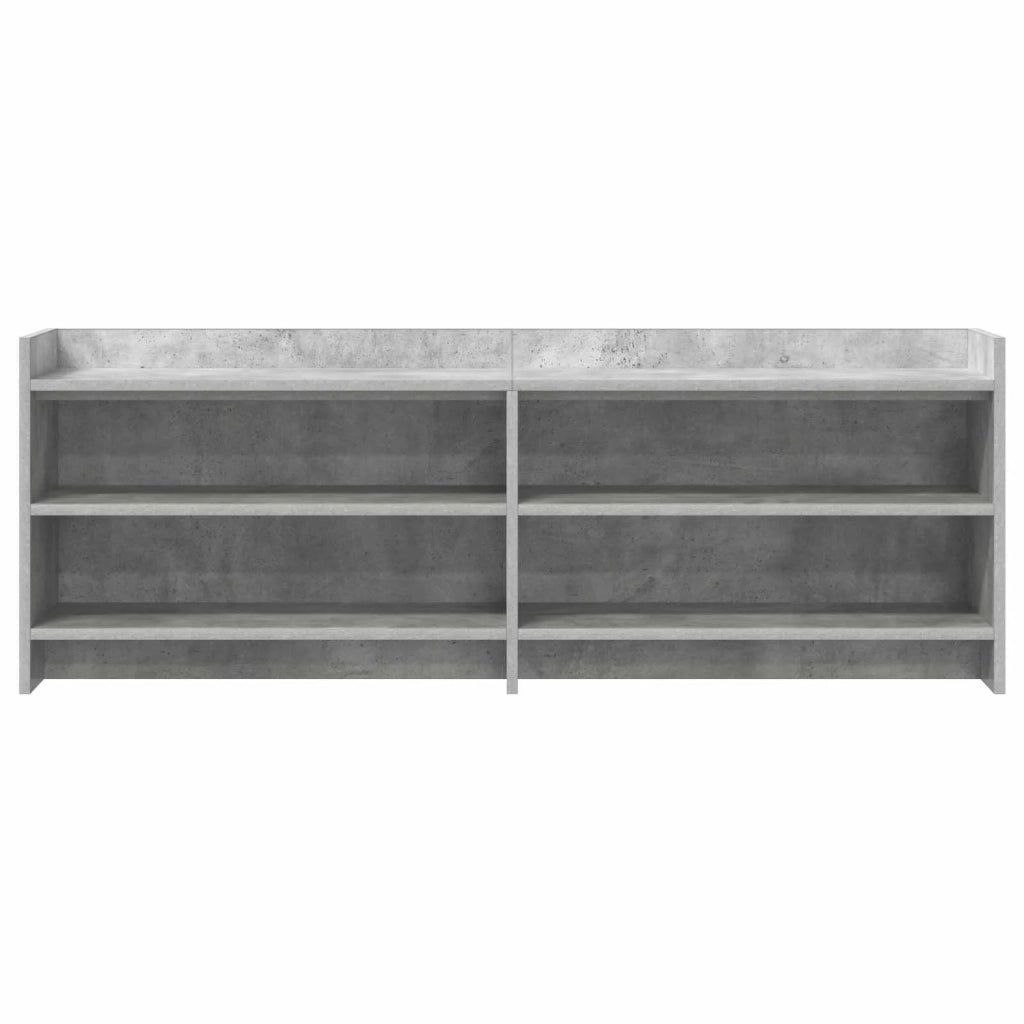 Mobile TV 135 x 33 x 47 cm Grigio Cemento Legno ingegnerizzato 8011230