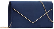Clutch in Pelle per Donne Borsa da Festa Borsa da Sera con Spalla Chiusa Elegante Spalla Chiusa in Pelle per Festa da Cena