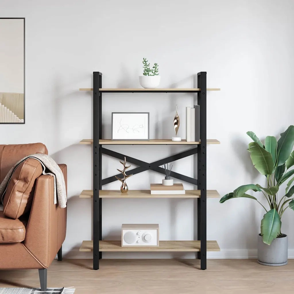 Libreria Rovere Sonoma 100 x 33,5 x 140 cm Legno multistrato 883941