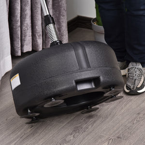 Punching Ball Regolabile Altezza 136-154 cm con Guanti per Allenamento Rosso