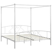Giroletto Baldacchino senza Materasso 200x200 cm Metallo 284432