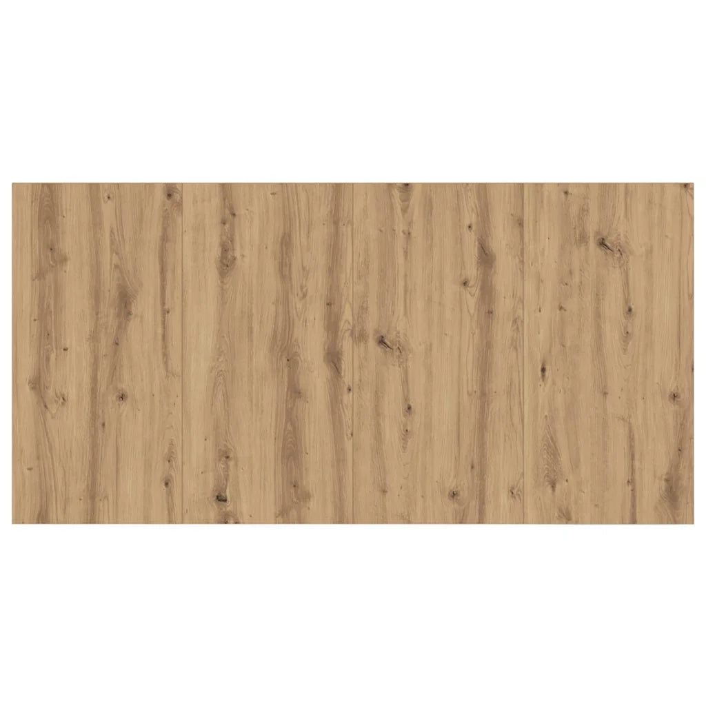 Testata con Comodino 3 pcs Rovere artigianale Legno multistrato