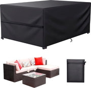 Coprioggetto per mobili da giardino - Resistente alle intemperie - 1 pezzo - Tela 600D Oxford - 230 x 165 x 80 cm