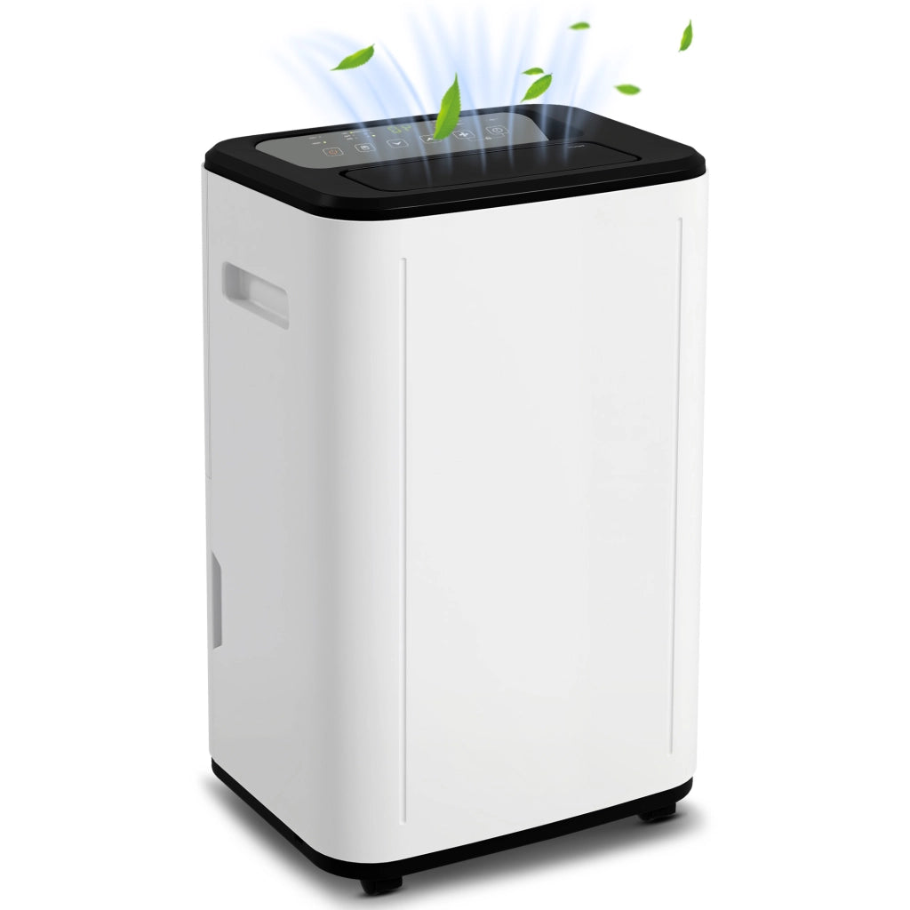 Deumidificatore Elettrico 6 Litri 20L/giorno ¨C zephmum ¨C Bianco 33.5x26x53 cm