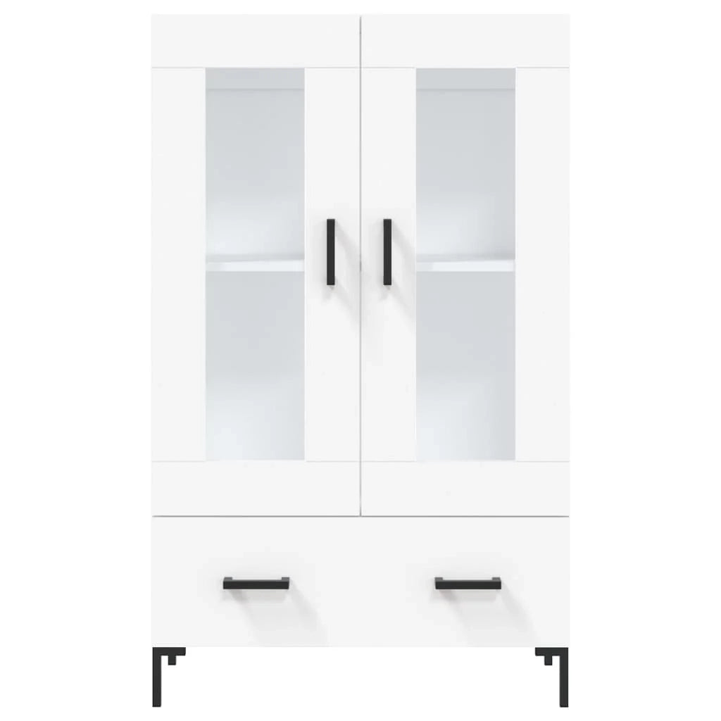 Buffet credenza cassettiera mobiletto mobile contenitore organizer cucina soggiorno salotto alto 69,5 x 31 x 115 cm legno ingegnerizzato bianco 02_0032493