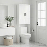Mobile Bagno HAARLEM Bianco Lucido 66 x 25,5 x 190 cm 896919