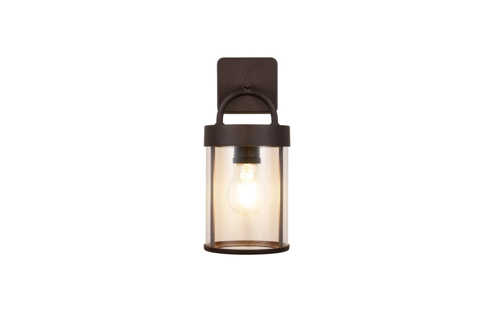 Applique esterna ALMERIA 1xE27 ruggine alluminio IP44
